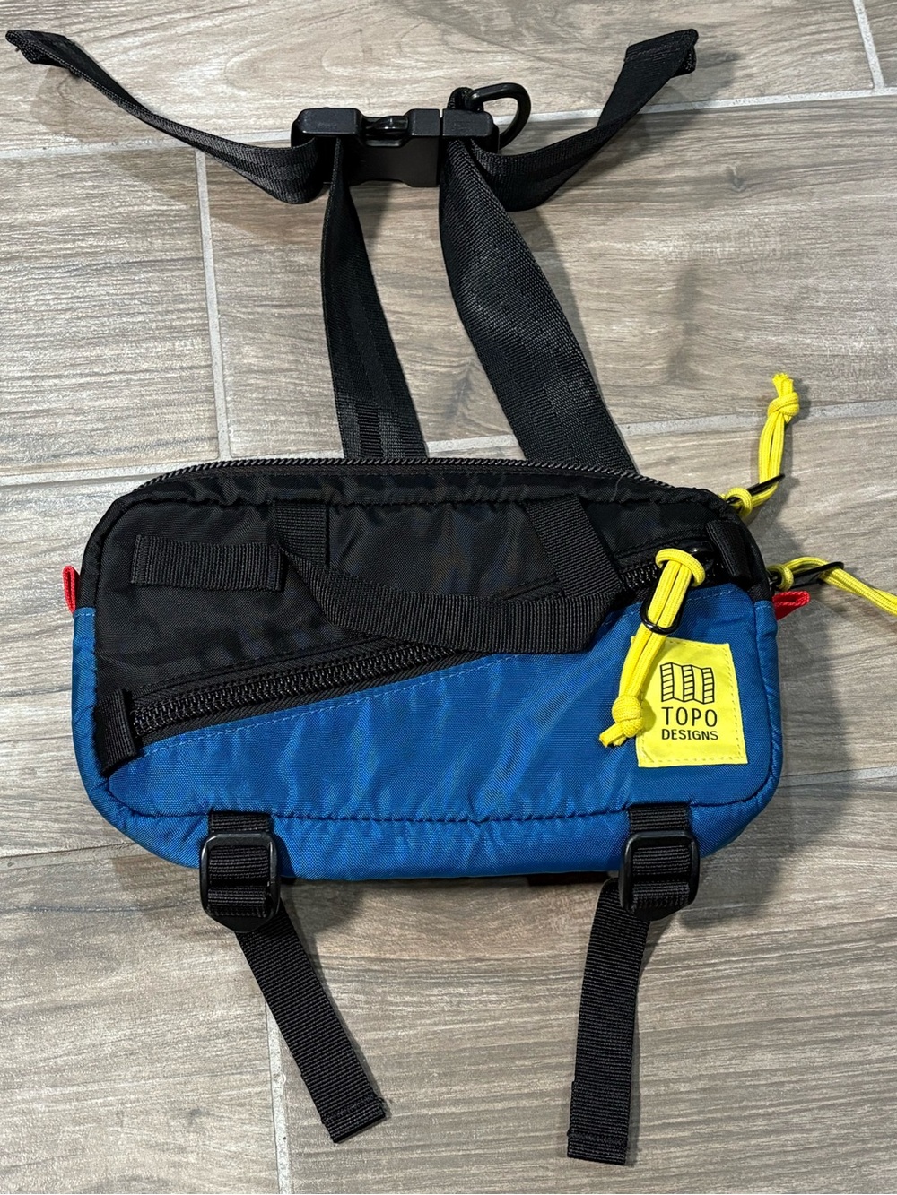 Topo Designs Cross-Body Waist Pack Sling Color Block Hiking